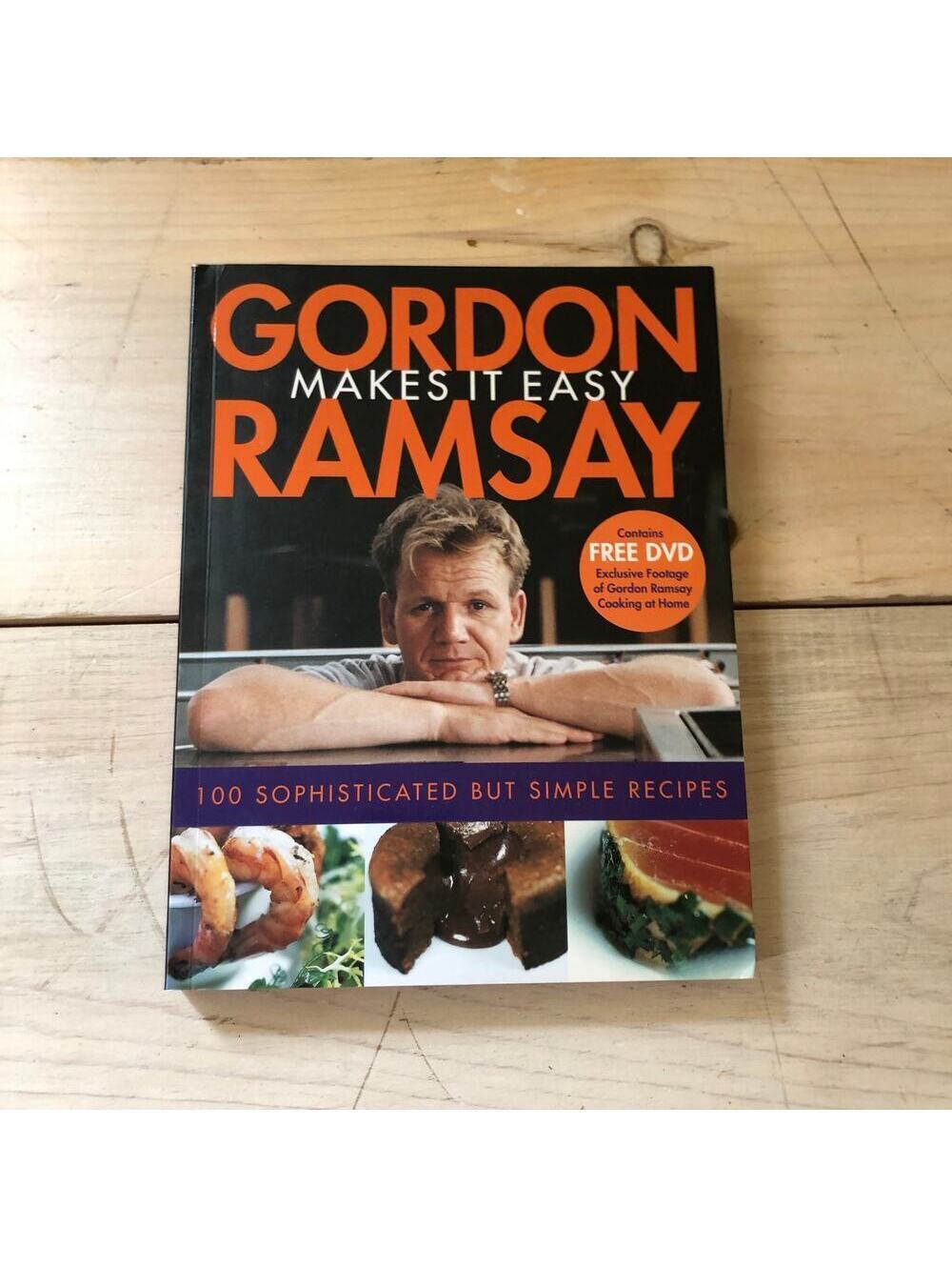 Gordon Ramsay Makes It Easy Cookbook Paperback Book
